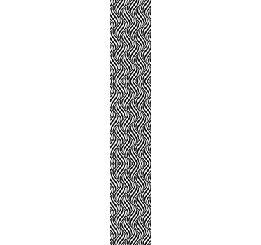 Monochrome geometric 3d wallpaper Living Room Wallpaper - TenStickers