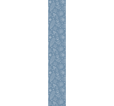 Sea Shell Motifs fish wallpaper - TenStickers