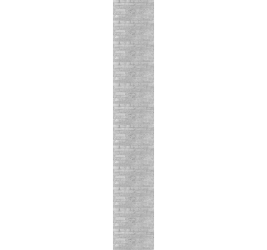 Grey bricks Brick effect wallpaper - TenStickers
