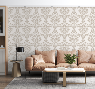 Damask Classic Wallpaper Design - TenStickers
