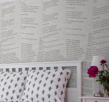 A Midsummer night's dream lettering wallpaper - TenStickers