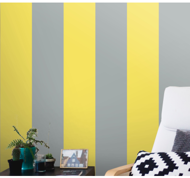Pantone vertical stripes Wallpaper - TenStickers