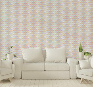Pyramids 3d wallpaper Bedroom Wallpaper - TenStickers