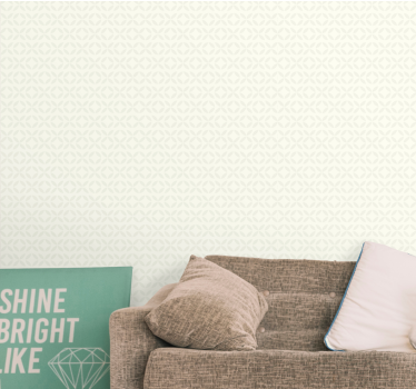 Scandinavian minimal grey and white Wallpaper for bedroom - TenStickers