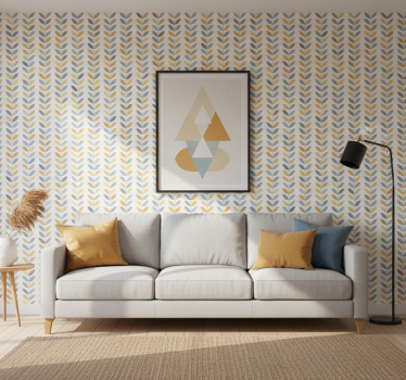 Scandinavian wallpaper nordic patterns - TenStickers