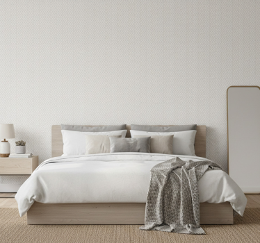 Scandinavian wallpaper with grey stripes - TenStickers