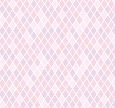 Soft Diamond Grid square wallpaper - TenStickers