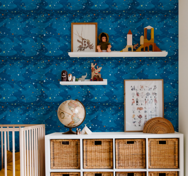 Starry night Starry Wallpaper - TenStickers