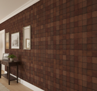 Stone effect wallpaper small rustic bricks - TenStickers