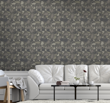 Stone texture Textured Wallpaper - TenStickers