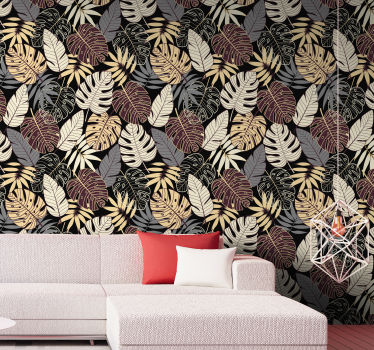 Tropical jungle Forest Wallpaper - TenStickers