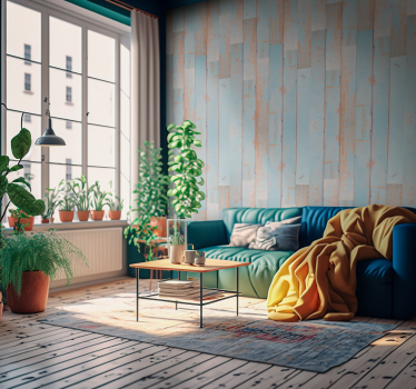 Wallpaper clear sky textured - TenStickers